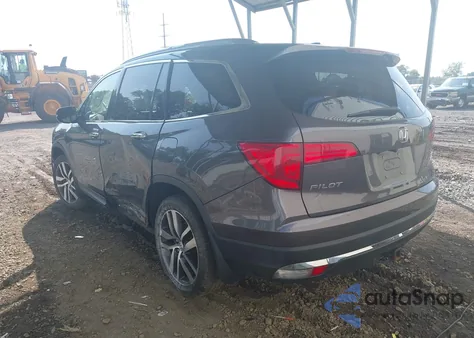 2017 Honda Pilot Elite из США, поврежденный, VIN 5FNYF6H02HB028386